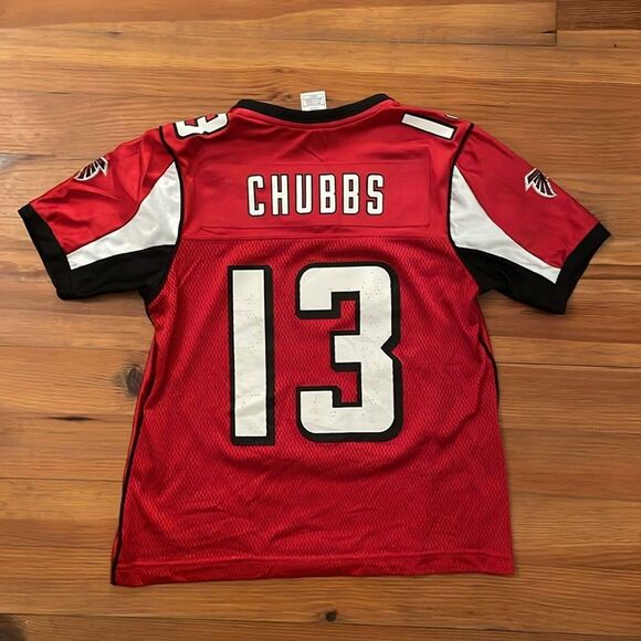 Reebok NFL On Field Atlanta Falcons 13 Chubbs Jersey Shirt Womens Size Small - Picture 3 of 12